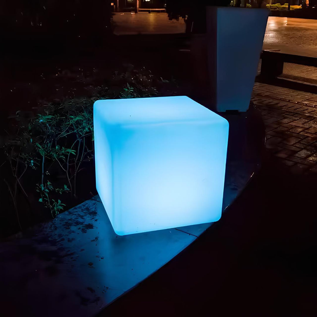 Cubic LED Garden Light - Outdoor/Indoor Lighting - 10-25cm