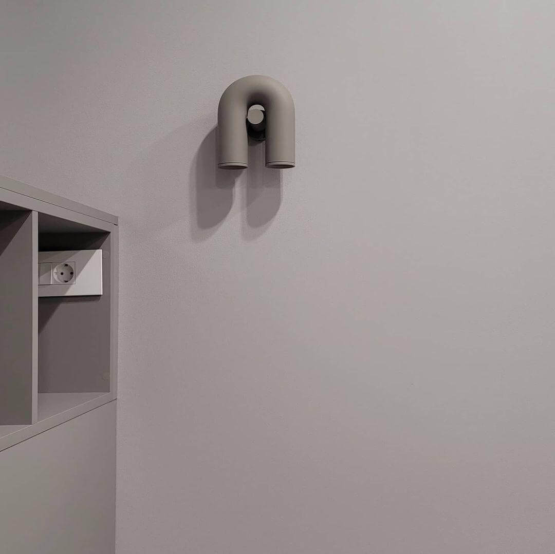 Adjustable U-Shaped Wall Lamp