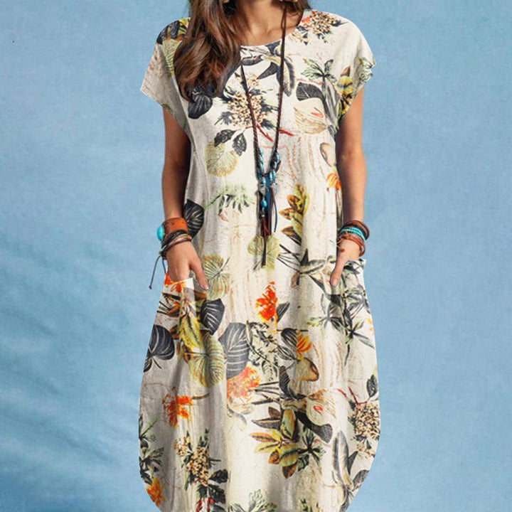 Satin Midi Dress