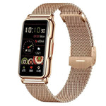 Gold dial with gold mesh strap