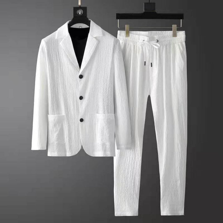 Men's Tailored Blazer & Jogger Suit