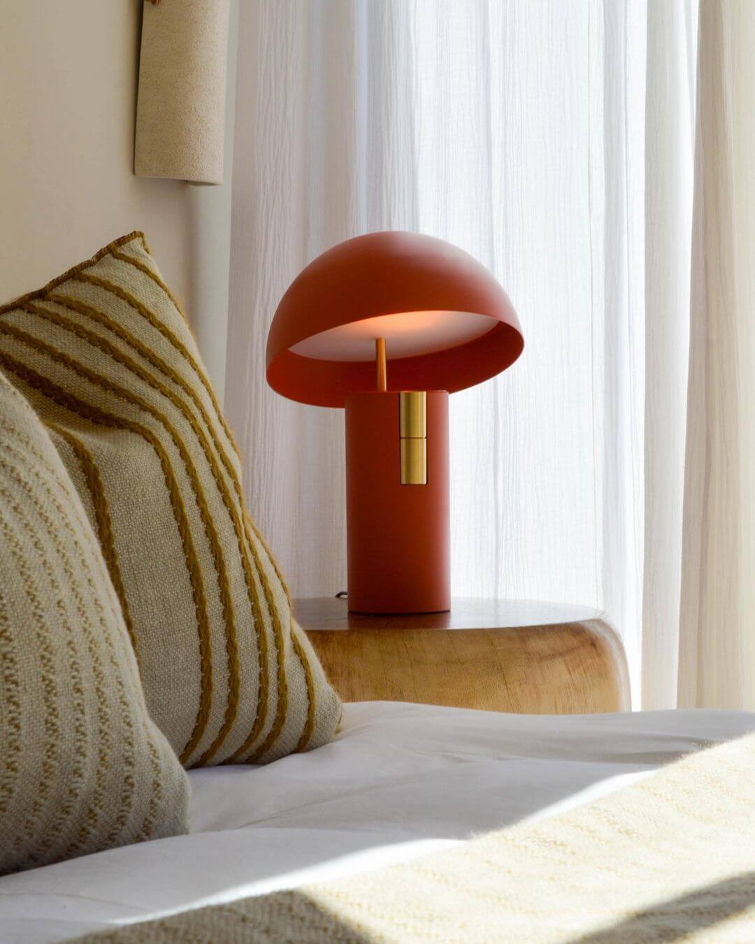 Modern Rotating Cylinder Table Lamp with LED