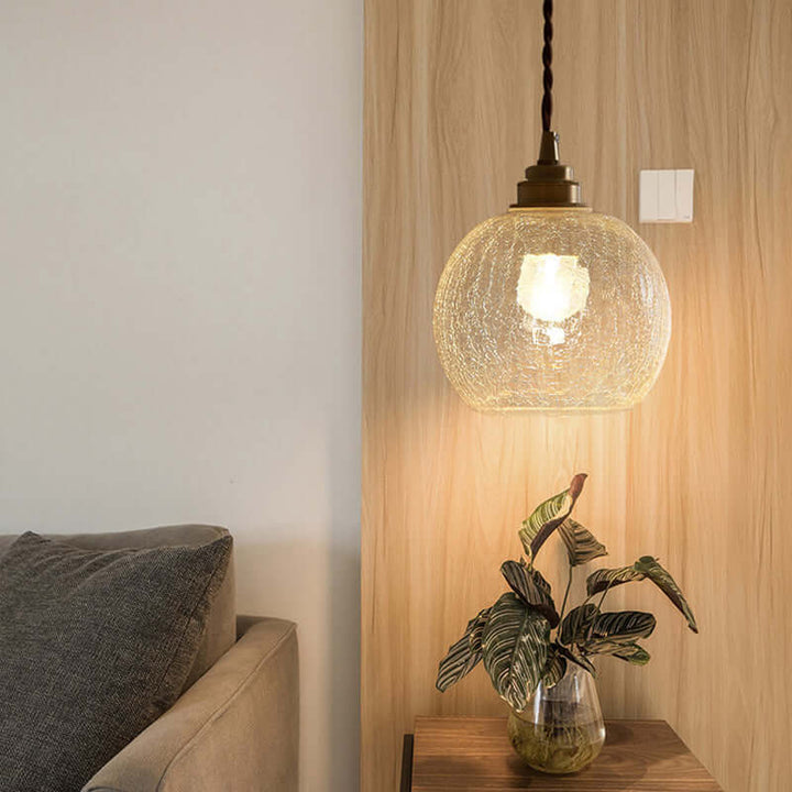 Elegant Crystal Glass Pendant Light