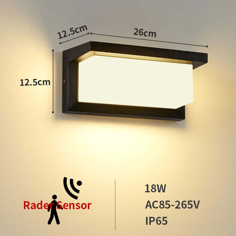 Motion Sensor LED Wall Light Outdoor/Indoor