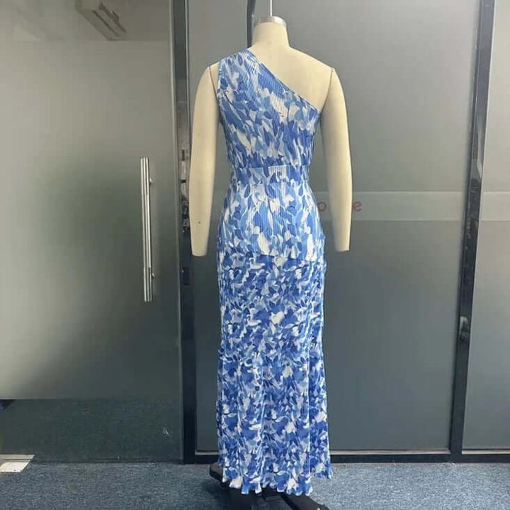 Elegant Single Shoulder Formal Dress