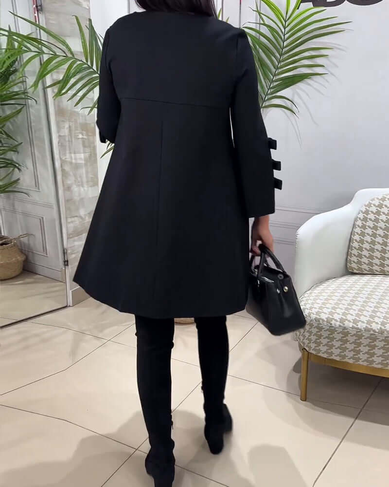 Women's Casual Long-Sleeve Stretch Dress