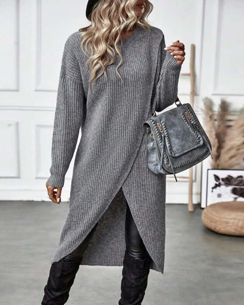 Soft Fabric Midi Dress