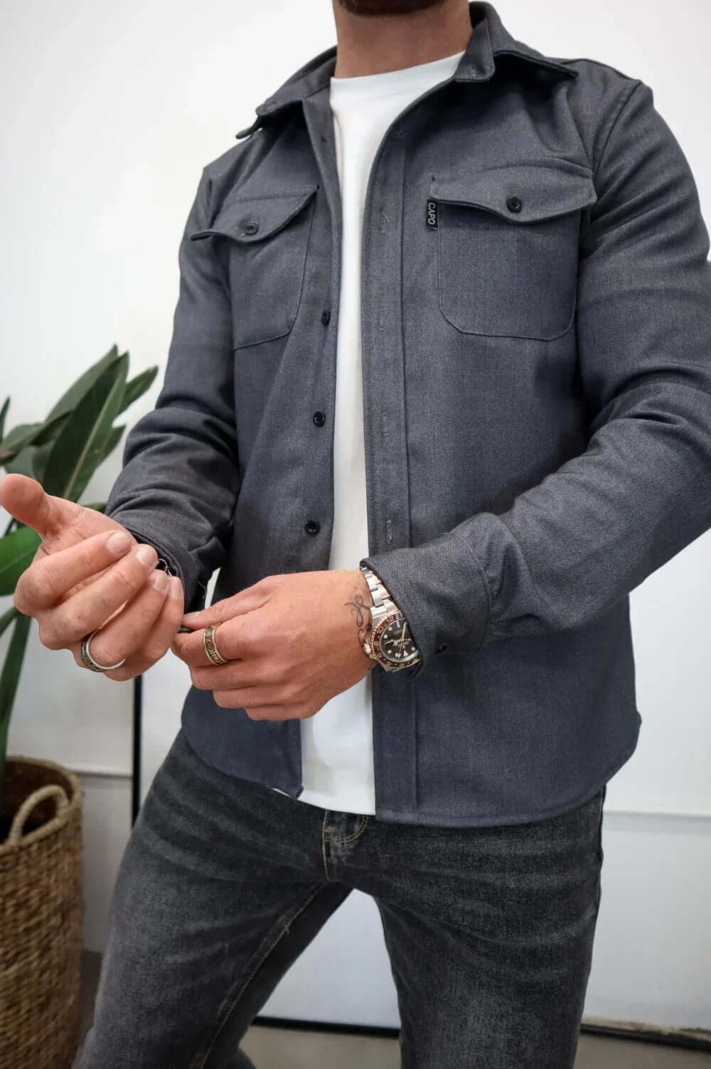 Men's Premium Overshirt - Versatile & Stylish