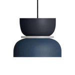 Black + navy blue