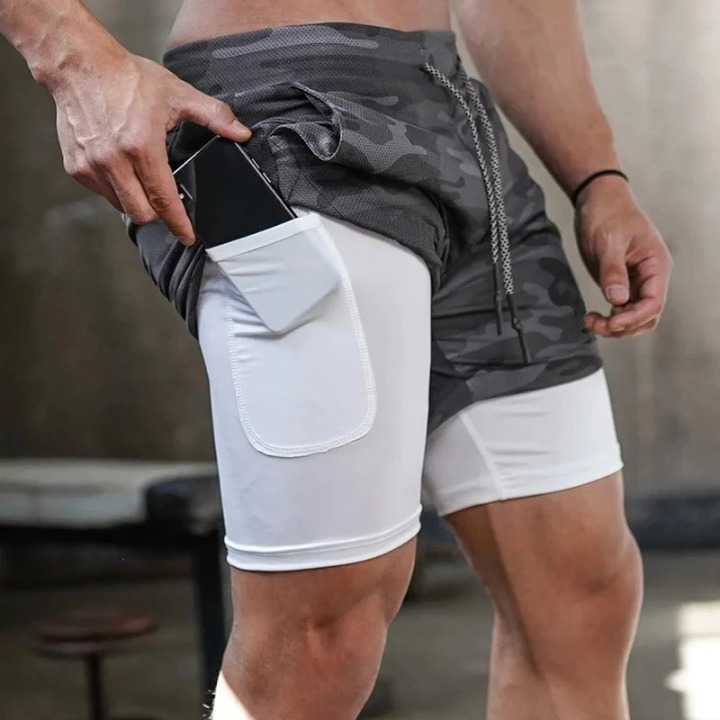 Men’s FlexStride Breathable Sports Running Shorts
