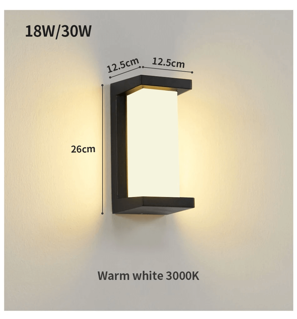 Motion Sensor LED Wall Light Outdoor/Indoor