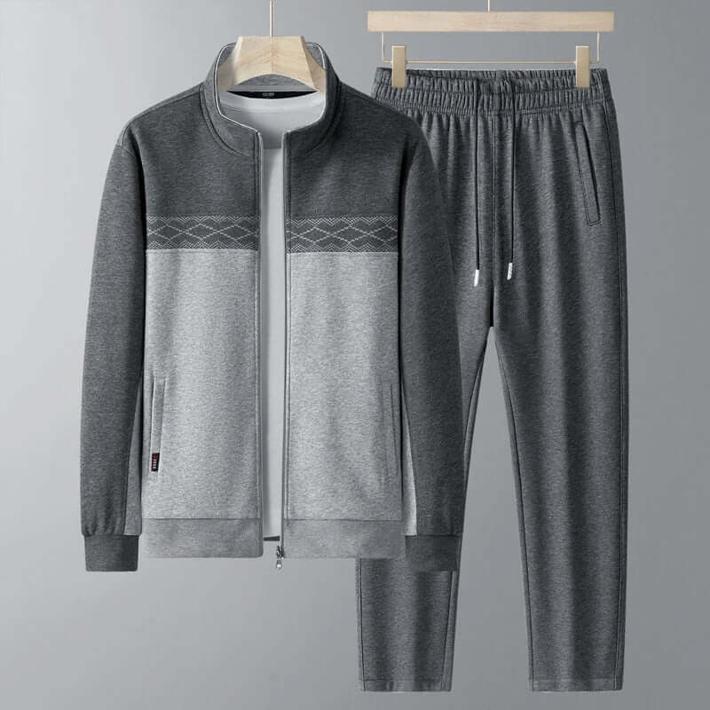 Men's Casual Two-Piece Cardigan Set