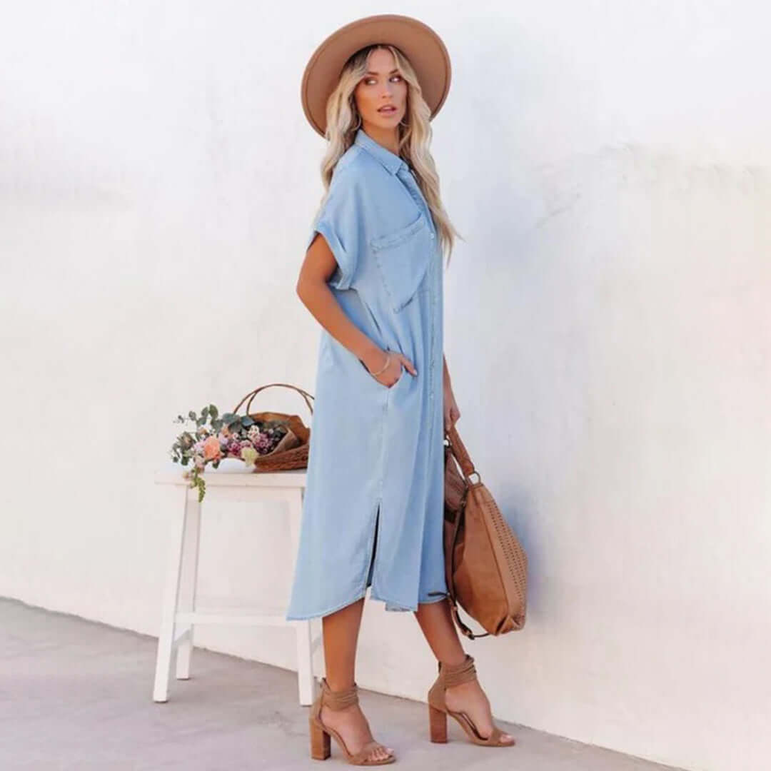 Women's Casual Midi Dress