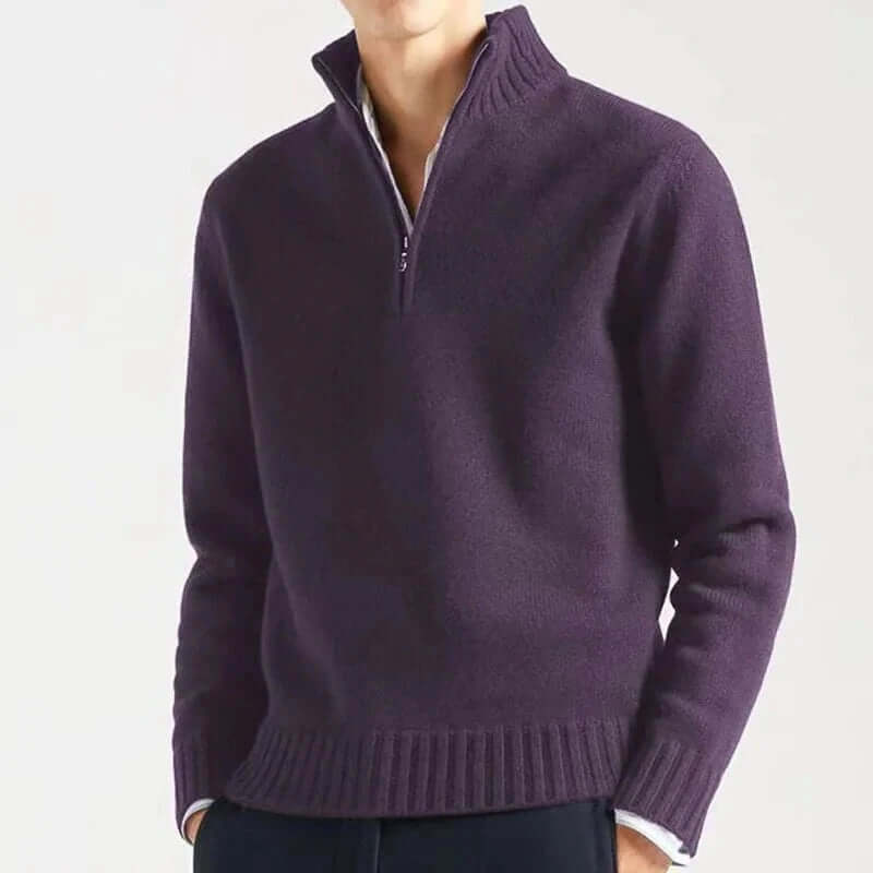 Men’s Half-Zip Warm Sweater