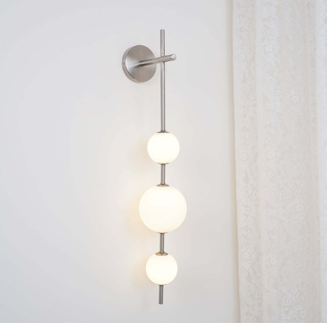 Modern Glass Globe Wall Lamp