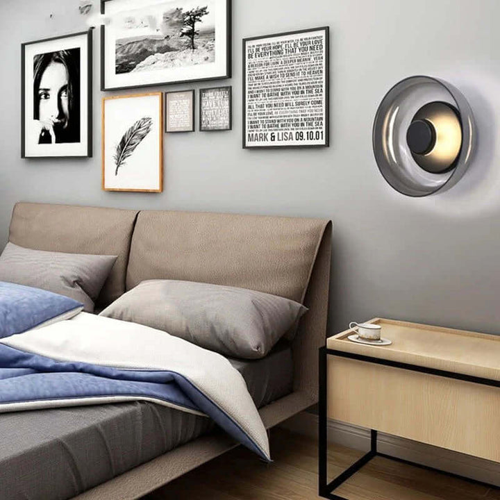 Modern Glass Wall Sconce Light - 5W LED