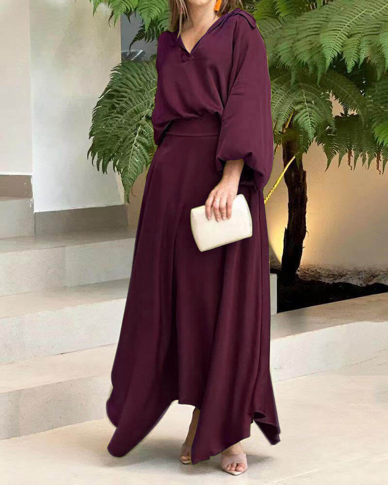 Breathable Midi Dress - Elegant & Comfortable