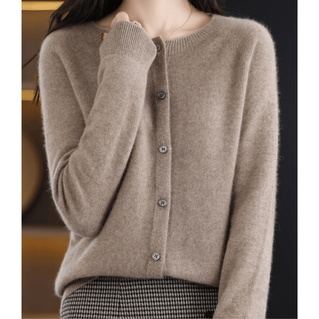 Women's Cardigan with V-Neck