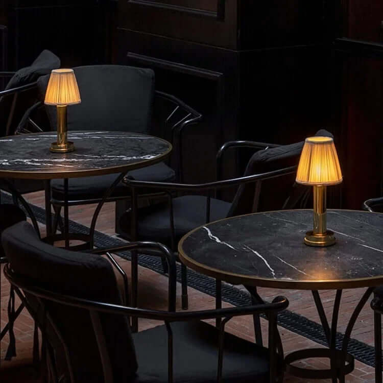 Cordless LED Metal Table Lamp