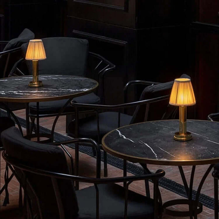 Cordless LED Metal Table Lamp