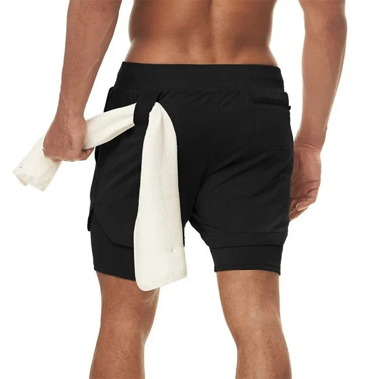 Men’s FlexStride Breathable Sports Running Shorts