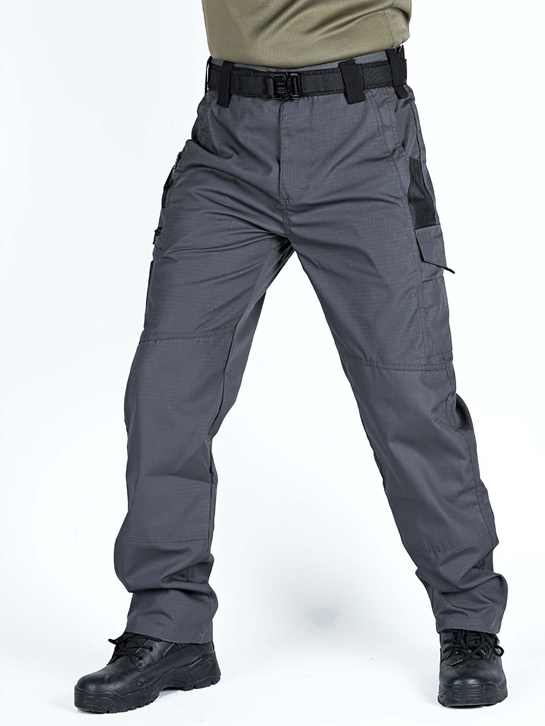 Men's Relaxed Fit Multi-Pocket Cargo Trousers