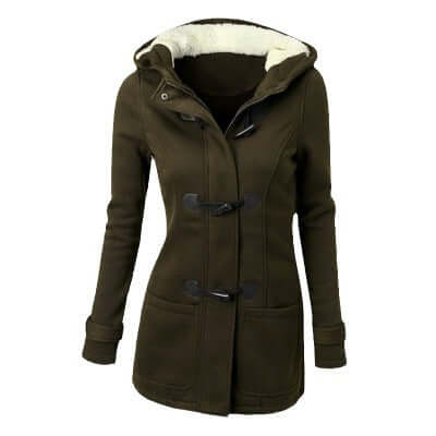 Women's Cozy Fleece Hooded Jacket