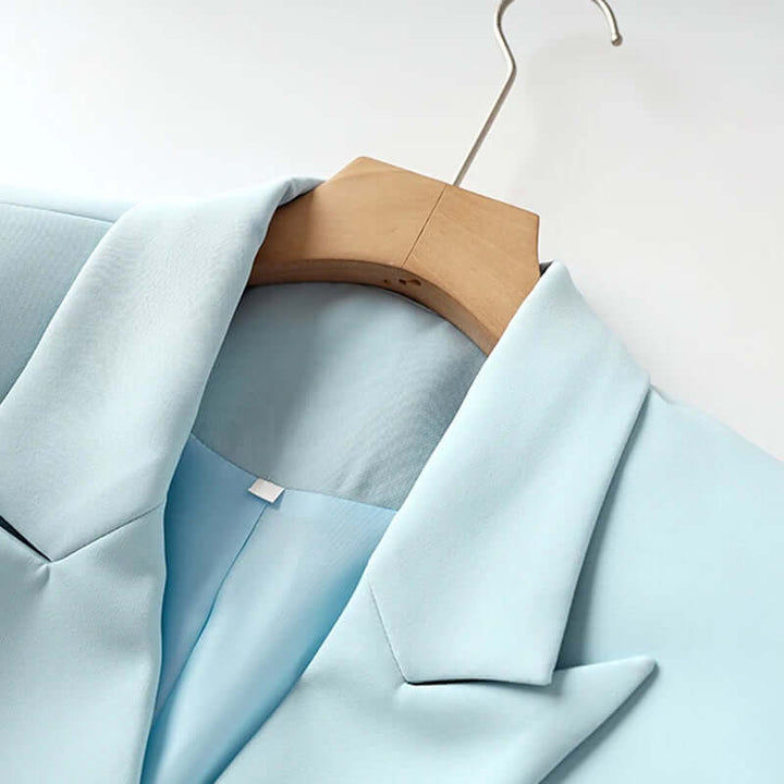 Tailored Blazer and Skirt Set