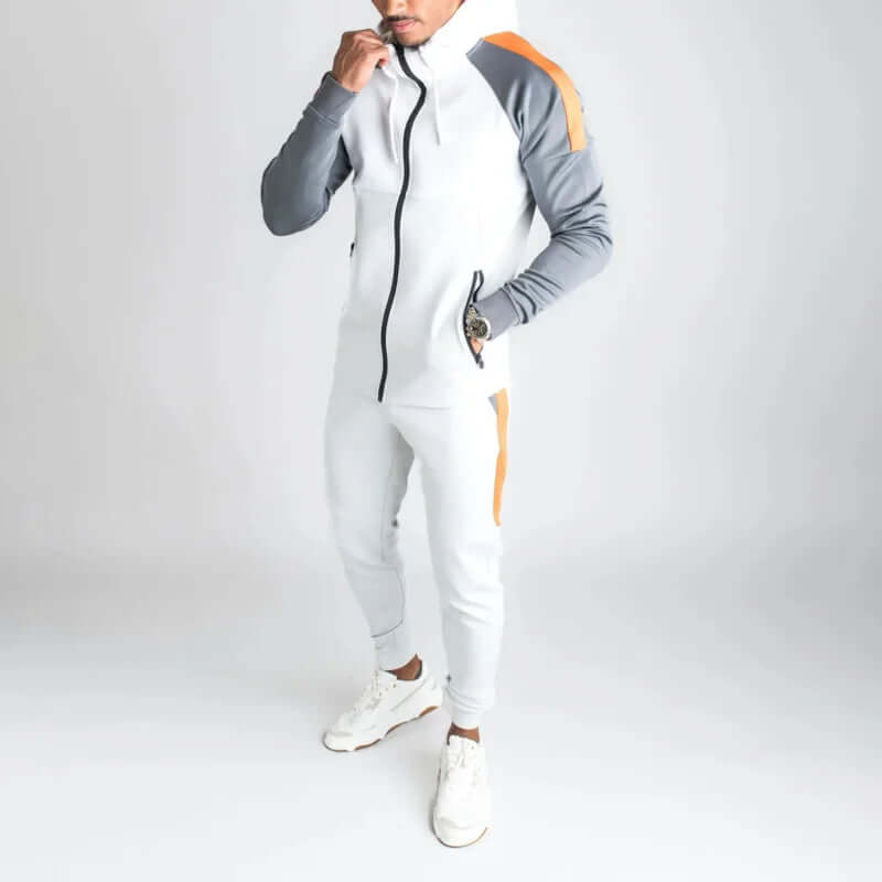 Men's Contrast Colour Tracksuit