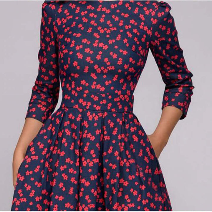 Women's Casual Midi Dress