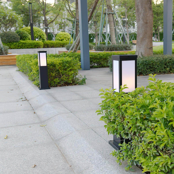 Modern Outdoor Bollard Light - IP65 Waterproof