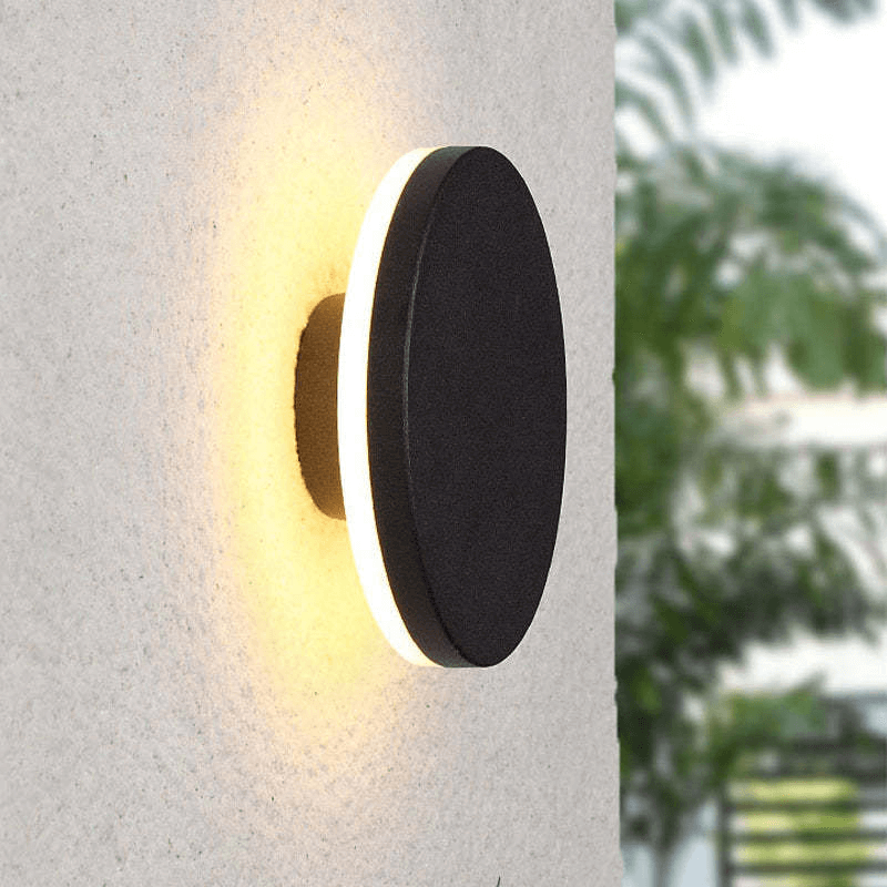 Outdoor LED Wall Lamp - Circular/Square - Modern Design