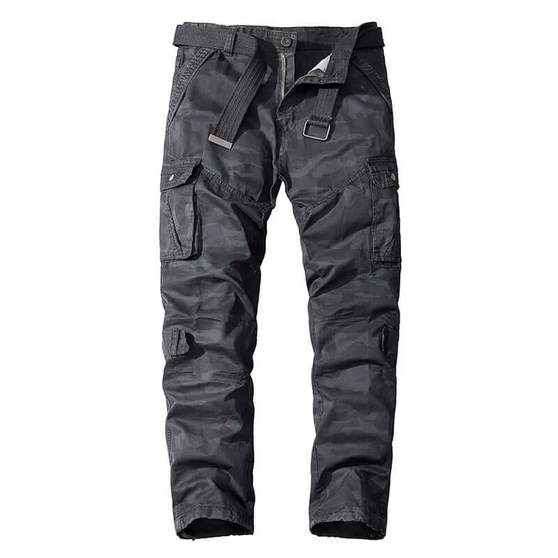 Men's Loose Fit Multi-Pocket Cargo Trousers