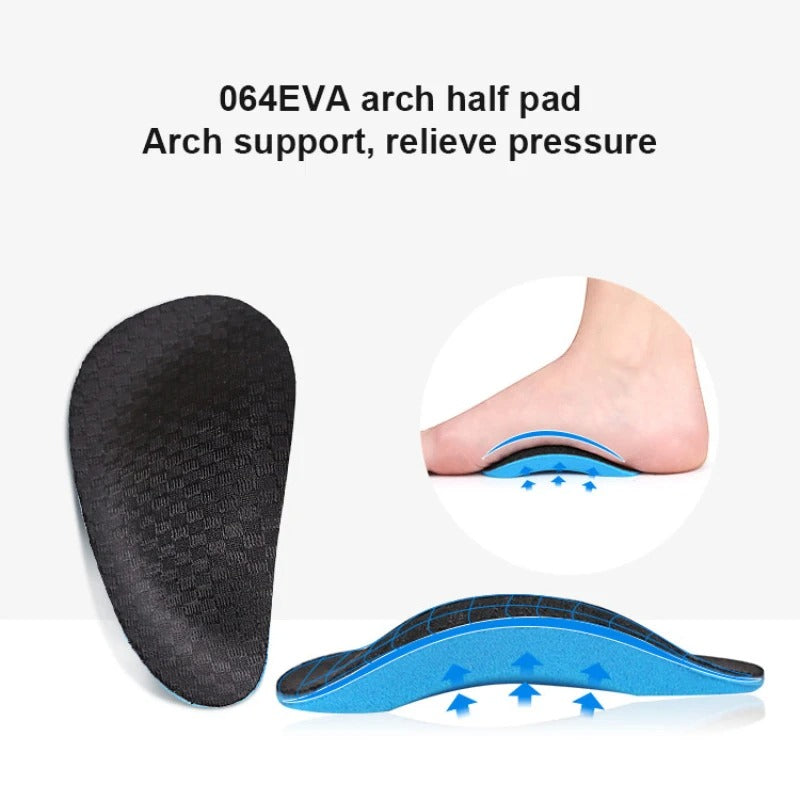 SoleEase Men's High Arch Support Insoles for Comfort Relief