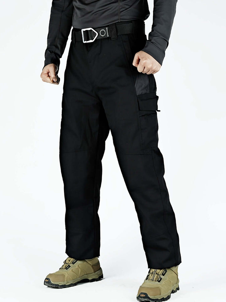 Men's Relaxed Fit Multi-Pocket Cargo Trousers