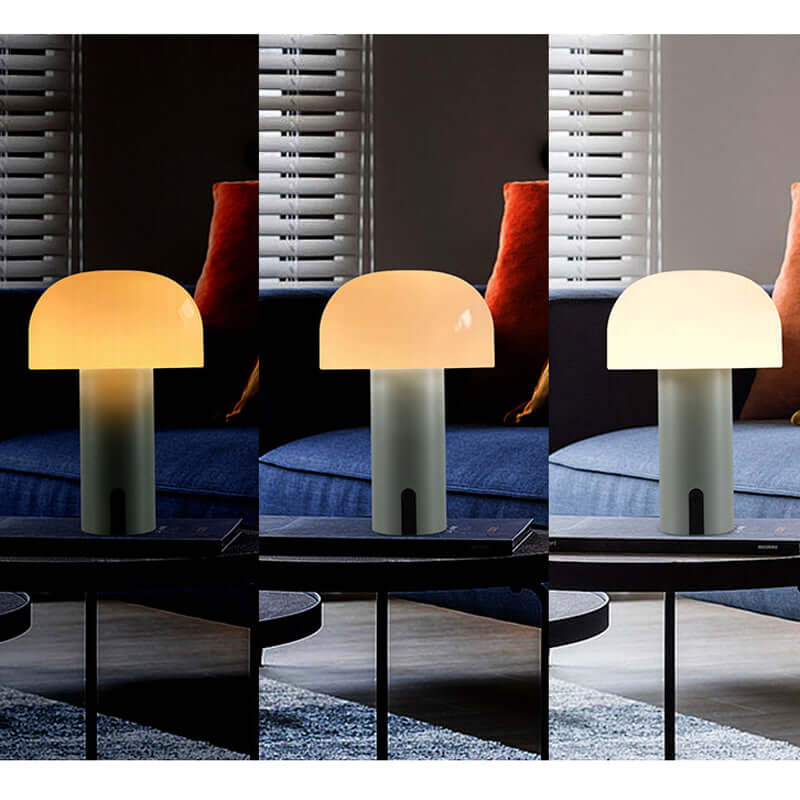 Dimmable Touch Control Mushroom Lamp