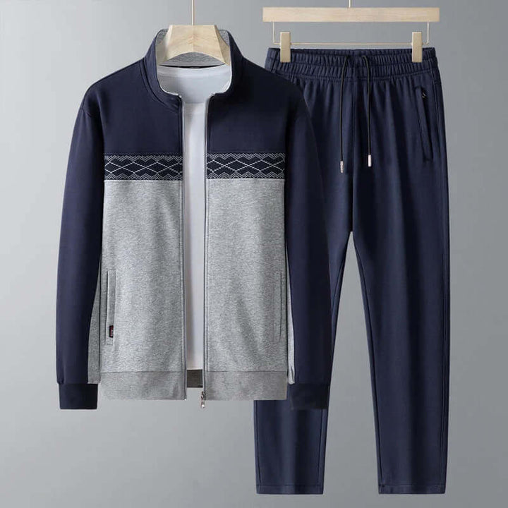 Men's Casual Two-Piece Cardigan Set