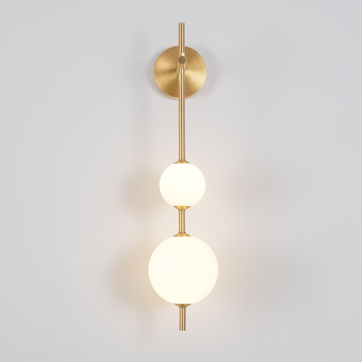 Modern Glass Globe Wall Lamp
