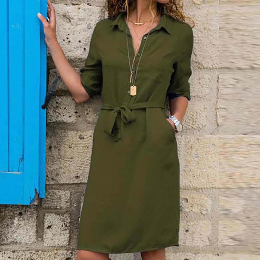 Women's Elegant Casual Midi Dress