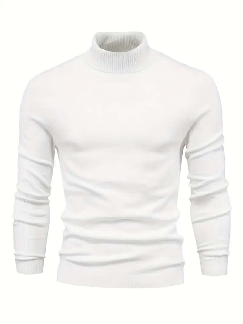 Men's Turtleneck Jumper - Warm Winter Pullover