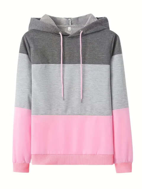 Women's Colour Block Relaxed Fit Sweatshirt