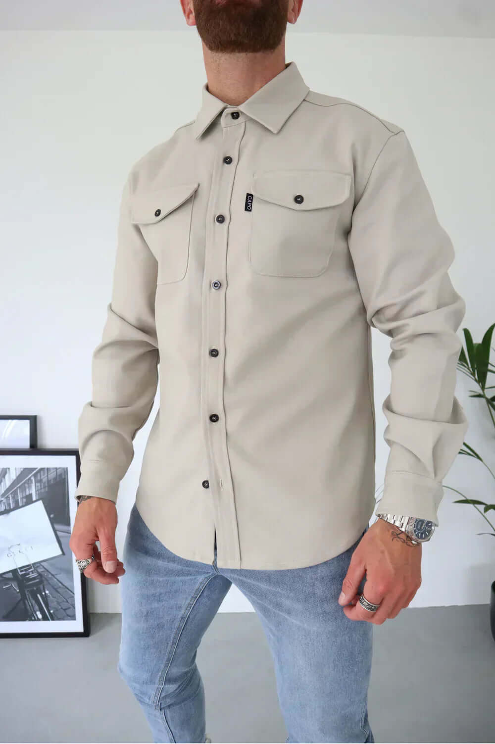 Men's Premium Overshirt - Versatile & Stylish
