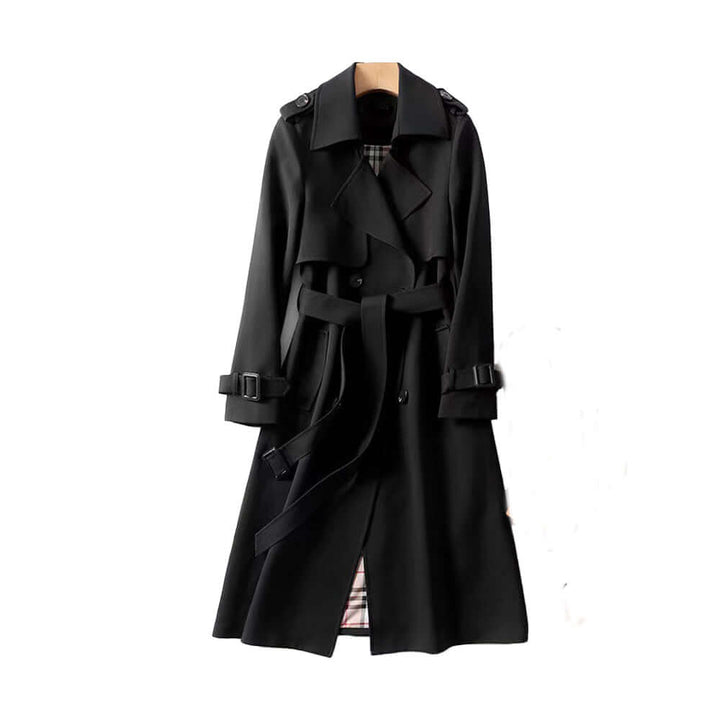 Women's Double-Breasted Trench Coat