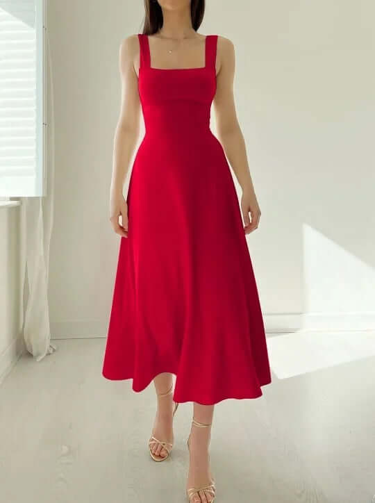 Sleeveless Midi Dress