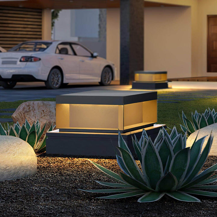 Solar Outdoor Post Light - Weatherproof IP65