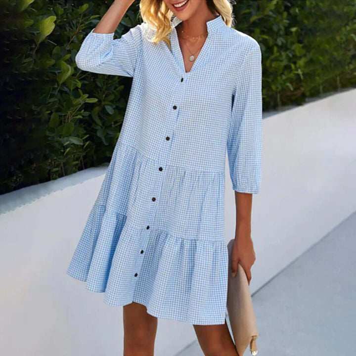 Women's Check Summer Dress