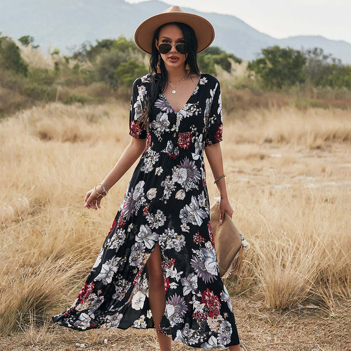Floral Maxi Dress - Summer Dress