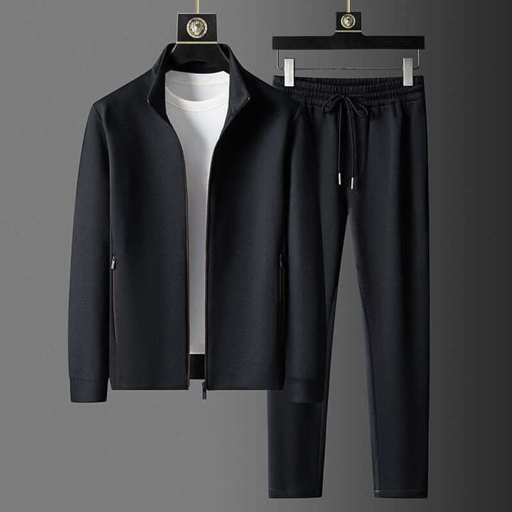 Men's Tracksuit Set - Zip Jacket & Joggers