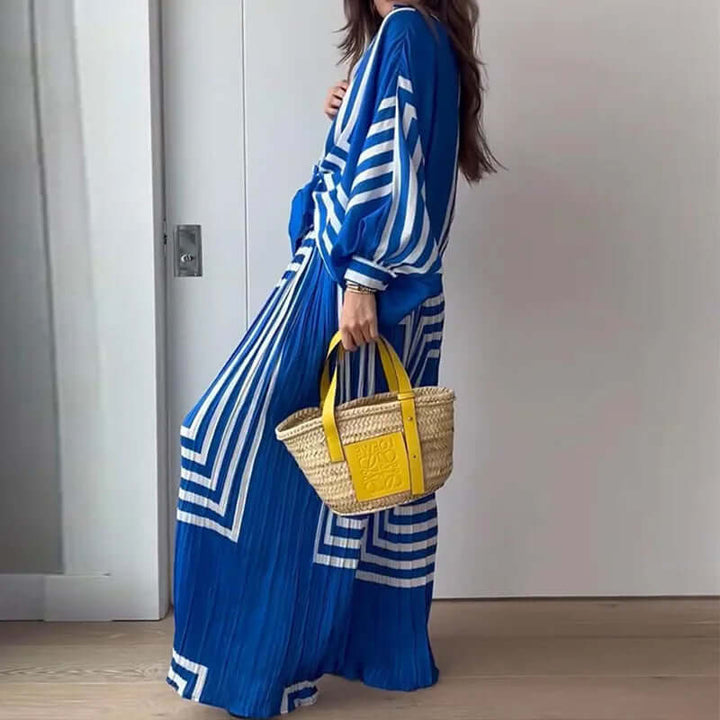 Bohemian Long-Sleeved Women's Set