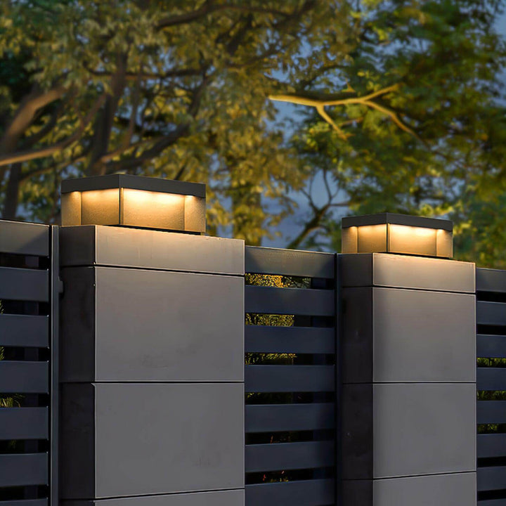 Solar Outdoor Post Light - Weatherproof IP65